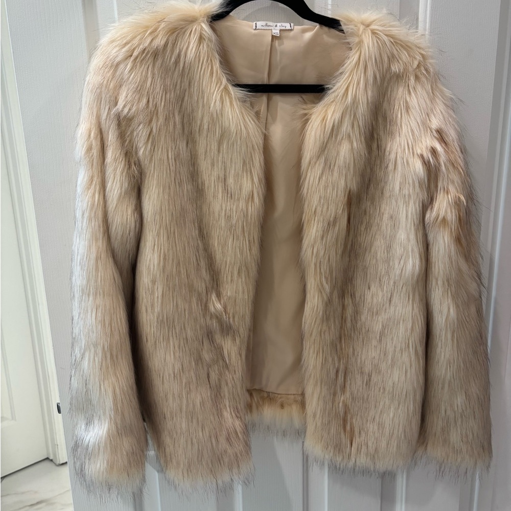 Willow & Clay Tan Teddy Jacket